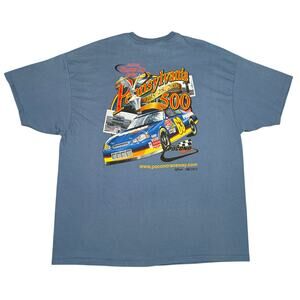Vintage 2002 NASCAR Pennsylvania 500 Pocono Raceway T-Shirt Chase Authentics 3XL